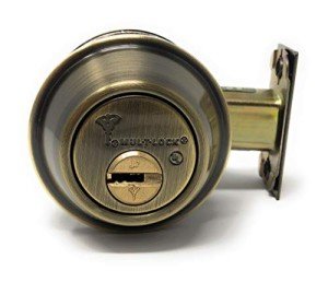 Mul-T-Lock Cronus High Security Deadbolt - Antique Brass