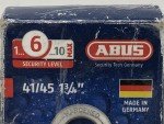 Abus 41/45 Laminated Steel Padlocks - Set of 2