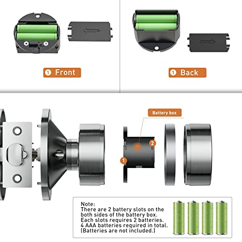 Signstek Smart Code Door Lock, Keypad Entry