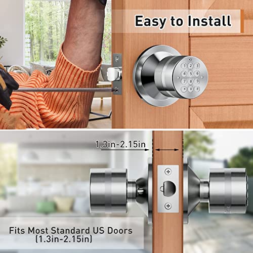 Signstek Smart Code Door Lock, Keypad Entry