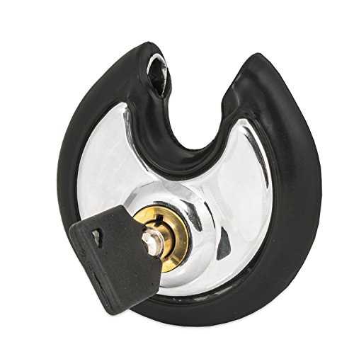 Secure FJM SX-795 Steel Disc Padlock, Keyed Different