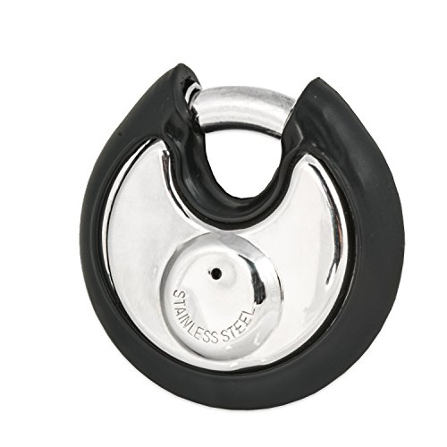 Secure FJM SX-795 Steel Disc Padlock, Keyed Different