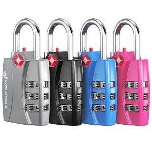 Fosmon TSA-Approved 3-Digit Combination Lock