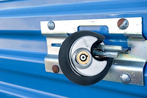 Secure FJM SX-795 Steel Disc Padlock, Keyed Different