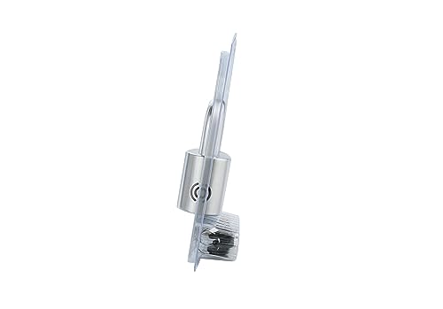 Unpickable Lock: Crystal Vision Anti-Theft 130dB Alarm