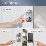 ARPHA Keyless Electronic Door Lock with 100 Codes