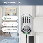 ARPHA Keyless Electronic Door Lock with 100 Codes