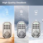 ARPHA Keyless Electronic Door Lock with 100 Codes