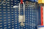 ABUS Silver Lockout Padlock with 3" Shackle