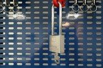 ABUS Silver Lockout Padlock with 3" Shackle
