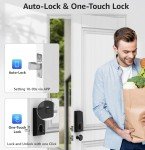 Smart Keyless Entry Door Lock with Fingerprint Access