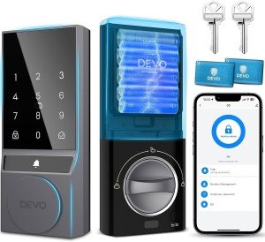 Keyless Smart Lock with Touchscreen and WiFi