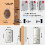 Smart Keyless Electronic Deadbolt Lock with Keypad