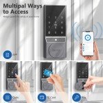 Keyless Smart Lock with Touchscreen and WiFi