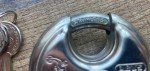 ABUS 24/60 Diskus Stainless Steel Padlock with 2 Keys