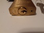 Abus 83/45 Rekeyable Brass Padlock 1-3/4