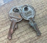 ABUS 24/60 Diskus Stainless Steel Padlock with 2 Keys