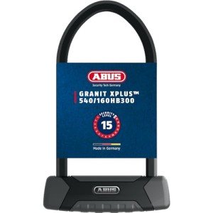 ABUS Granit X-Plus 540 Bike U-Lock, Black