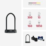 ABUS Granit X-Plus 540 Bike U-Lock, Black