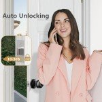 ARPHA Keyless Fingerprint Door Lock with App Control