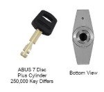 ABUS 88/40 Keyed Different Padlock with 2 Keys