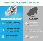 Signstek Smart Code Door Lock, Keypad Entry
