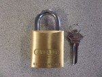 ABUS Rekeyable Brass Padlock with Schlage Keyway
