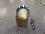 ABUS Rekeyable Brass Padlock with Schlage Keyway
