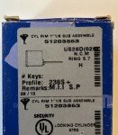 Mul-T-Lock RIM Cylinder 1-1/8" with 2 Keys