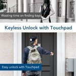 Smart Lock with WiFi & Bluetooth Keyless Entry