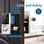 Smart Lock with WiFi & Bluetooth Keyless Entry