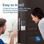 Smart Lock with WiFi & Bluetooth Keyless Entry
