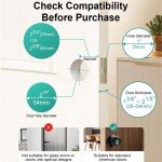 Fingerprint Smart Door Lock with Key & App
