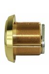 Mul-T-Lock Junior Brass Rim/Mortise Cylinder with Keys