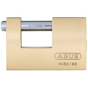 Abus 82/90 Padlock with Brass Body and Shackle
