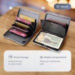 ÖGON Aluminum Wallet with RFID Protection - OSLO Model