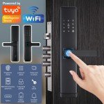 Smart Fingerprint Door Lock with Tuya App