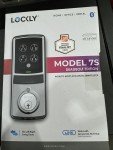 Lockly PGD7S Smart Deadbolt Lock - Silver