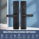 Smart Fingerprint Door Lock with Tuya App