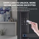 Smart Fingerprint Door Lock with Tuya App