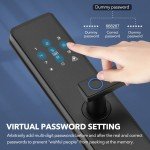 Smart Fingerprint Door Lock with Tuya App
