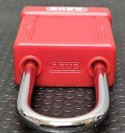 ABUS 74/40 Red Safety Lockout Padlocks (2 Pack)