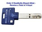 Mul-T-Lock Interactive+ Cronus High-Security Deadbolt