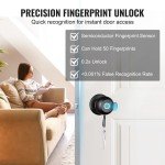 Fingerprint Smart Door Lock with Bluetooth Control