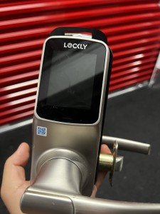 Lockly Secure Pro Smart Fingerprint Lock - Satin Nickel