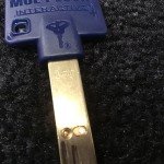 Mul-T-Lock 266G Blue Key Blank