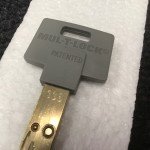 Mul-T-Lock 136g Gray Key Blank
