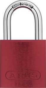 ABUS Red 72/40 Lockout Padlock with Keys
