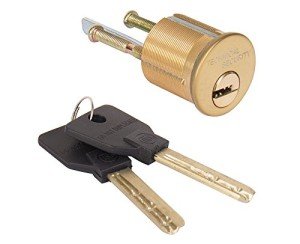 High Security Brass Rim/Mortise Lock Cylinder Combo