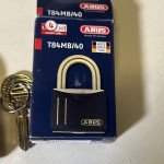 Abus T84MB/40 Yellow Rustproof Unpickable Lock